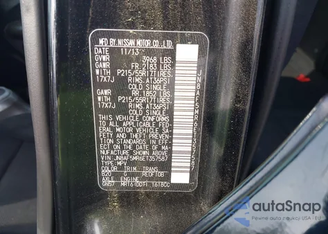 2014 Nissan Juke S из США, поврежденный, VIN JN8AF5MR6ET357587